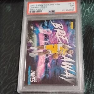 Panini Instant NBA Breakaway Card - Yellow and Blue